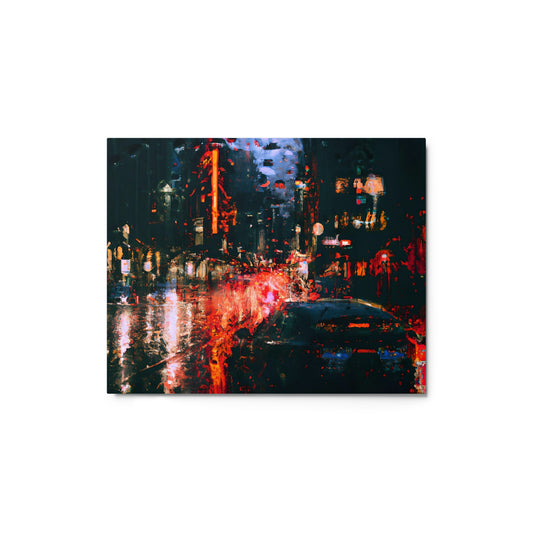 Rainy Nights #7 Metal prints