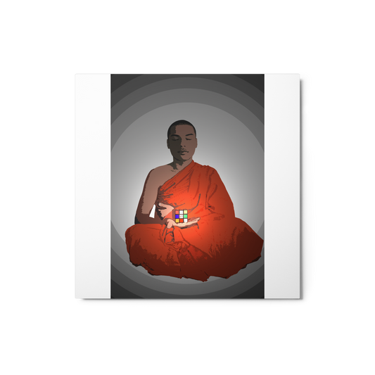 Monk Metal Prints