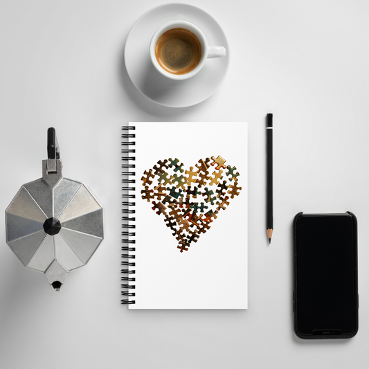 Spiral Heart notebook